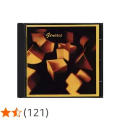 Okładka albumu "Genesis" z geometrycznymi kształtami. Te utwory to klasyka rocka.