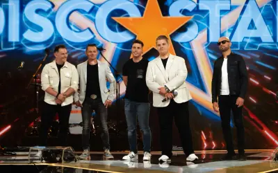 Zespół Golden Mix na scenie Disco Star.