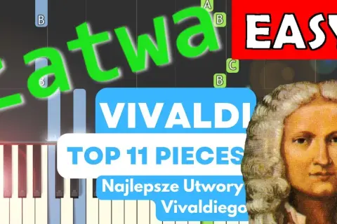 Partytura Antonio Vivaldi – Nuty do najpopularniejszych utworów