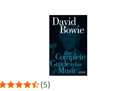 Okładka książki "David Bowie: The Complete Guide to His Music". Idealna dla fanów, którzy chcą zgłębić jego utwory.