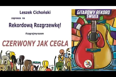 Czerwony jak cegła akordy - zagraj tę piosenkę bez błędów
