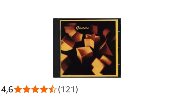 Okładka albumu "Genesis" z geometrycznymi kształtami. Te utwory to klasyka rocka.