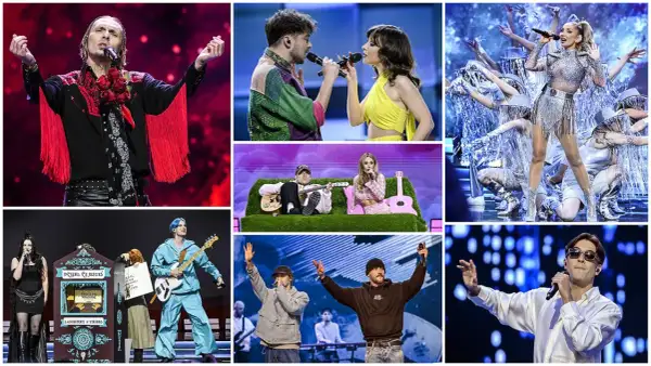 Wielobarwne sceny z występów artystów, gdzie króluje muzyka współczesna. Od rockowych ballad po taneczne rytmy, artyści w ekstazie dzielą się swoją pasją.