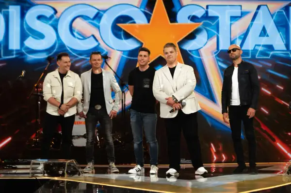 Zespół Golden Mix na scenie Disco Star.